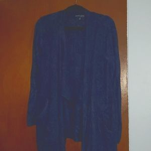 Barefoot Dreams CozyChic Lite sweater Size S/M Navy